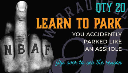 NBAF Parking Offenses Hall of Shame!